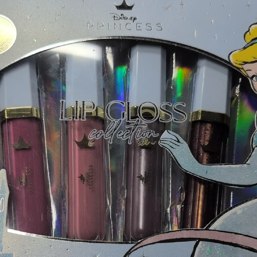 Disney Princess Set of 4 Lip Gloss Collection Cinderella - Picture 4 of 6